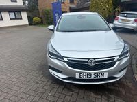 Used Vauxhall Astra SRi 150 HP (110 kW) 2019 Silver Hatchback