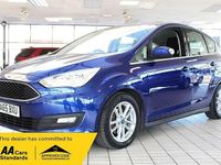 Used Ford C-MAX Zetec 120 HP (88 kW) 2016 Blue MPV