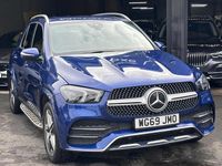 Used Mercedes GLE300 AMG line 2019 Blue Estate