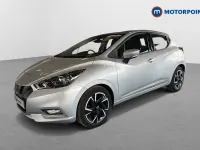 Used Nissan Micra Acenta 92 HP (67 kW) 2021 Silver Hatchback