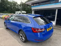Used Skoda Superb SE L Executive 2019 Blue Estate