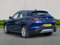 Used Alfa Romeo Stelvio Edizione Speciale 280 HP (205 kW) 2019 Blue SUV