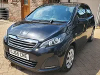 Used Peugeot 108 Active 68 HP (50 kW) 2015 Black Hatchback