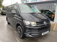 Used VW Transporter Highline 101 HP (74 kW) 2018 Black Van