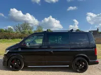 Begagnad VW Transporter Highline 2017 Svart Van