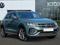 Used VW T-Roc R-line 150 HP (110 kW) 2023 Blue SUV