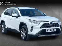 Used Toyota RAV4 Hybrid 218 HP (160 kW) 2019 White SUV