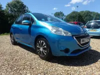 Used Peugeot 208 Access 68 HP (50 kW) 2013 Blue Hatchback