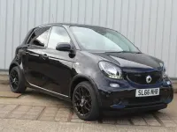 Used Smart ForFour Edition Black 71 HP (52 kW) 2016 Black Hatchback