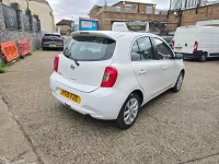 Used Nissan Micra Acenta 2015 White Hatchback