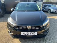 Used Dacia Sandero Comfort 90 HP (66 kW) 2021 Black Hatchback