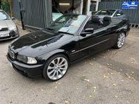 Used BMW 320 Cabriolet 2002 Black Cabriolet