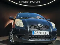 Used Toyota Yaris 87 HP (63 kW) 2008 Black Hatchback