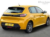 Used Peugeot 208 Active Premium 74 HP (54 kW) 2022 Yellow Hatchback
