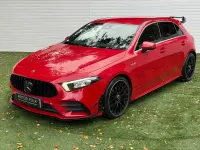 Used Mercedes A200 AMG line 2019 Red Hatchback