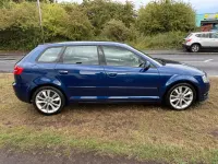 Begagnad Audi A3 Sport 2010 Blå Halvkombi