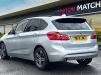 Usado BMW 216 Active Tourer Sport Line 2017 Plateado Monovolumen