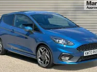 Used Ford Fiesta ST 200 HP (147 kW) 2020 Blue Hatchback