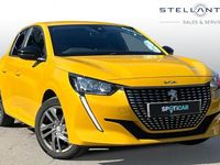 Used Peugeot 208 Active+ 75 HP (55 kW) 2022 Yellow Hatchback