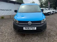Used VW Caddy Startline 102 HP (75 kW) 2016 Blue MPV
