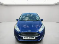 Used Ford Fiesta Zetec 2013 Blue Hatchback