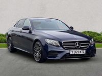 Begagnad Mercedes E350 AMG line 2020 Blå Sedan