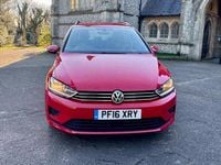 Used VW Golf Sportsvan SE 110 HP (80 kW) 2016 Red MPV