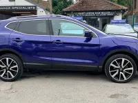 Used Nissan Qashqai Tekna 110 HP (80 kW) 2016 Blue SUV