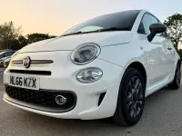 Used Fiat 500 S 69 HP (50 kW) 2017 White Hatchback