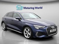 Used Audi A3 Sportback e-tron S-Line 204 HP (150 kW) 2024 Blue Hatchback