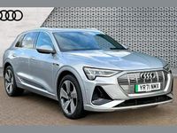 Used Audi e-tron S-Line 300 kW (408 HP) 2021 Silver SUV