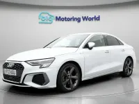 Used Audi A3 S-Line 150 HP (110 kW) 2023 White Sedan