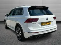 Used VW Tiguan R-line 150 HP (110 kW) 2018 White SUV