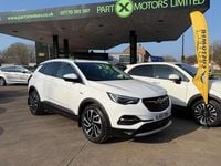 Used Vauxhall Grandland X Elite 130 HP (95 kW) 2019 White SUV