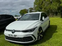 Used VW Golf VII GTD 150 HP (110 kW) 2020 White Hatchback