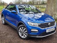 Used VW T-Roc Cabriolet Design 2022 Blue Cabriolet