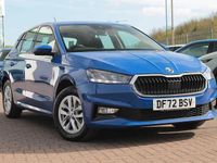 Begagnad Skoda Fabia Comfort 108 HK (79 kW) 2022 Blå Halvkombi