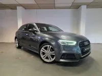 Used Audi A3 S-Line 150 HP (110 kW) 2019 Grey Sedan