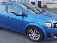 Used Chevrolet Aveo LTZ 2012 Blue Hatchback