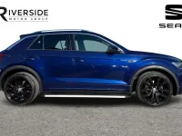 Used VW T-Roc R-line 115 HP (84 kW) 2019 Atlanitc blue SUV