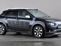 Used Citroën C4 Cactus Rip Curl 100 HP (73 kW) 2016 Black Hatchback
