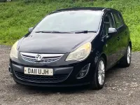 Second-hand Vauxhall Corsa 100 CP (73 kW) 2011 Negru Hatchback
