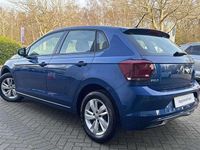 Used VW Polo SE 95 HP (69 kW) 2019 Blue Hatchback