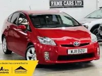 Used Toyota Prius 2011 Red Hatchback
