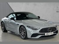 Used Mercedes SL43 AMG Premium 381 HP (280 kW) 2023 Manufaktur alpine grey solid  Cabriolet