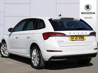 Used Skoda Scala SE L 147 HP (108 kW) 2021 Moon white metallic Hatchback