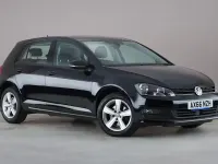 Used VW Golf VII Edition 125 HP (91 kW) 2016 Black Hatchback