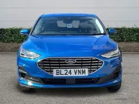 Begagnad Ford Focus Titanium 125 HK (91 kW) 2024 Blå Halvkombi
