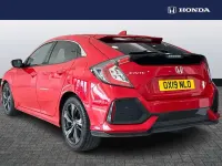 Used Honda Civic SR 126 HP (92 kW) 2019 Red Hatchback