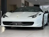 Used Ferrari 458 570 HP (419 kW) 2012 White Coupe